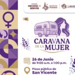 Caravana de la Mujer ofrecerá servicios integrales en San Vicente