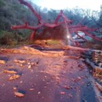 Cerrada la carretera 200 en su totalidad