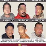 Fueron seis personas las detenidas en Bucerias, Nayarit.
