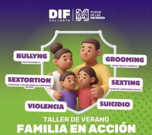 Invita DIF Vallarta al taller de verano “Familia en Acción”, para padres de adolescentes