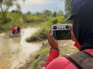 Continúan acciones para la localización de cocodrilos en el Canal de Mojoneras