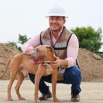 Supervisa Israel Santillán avances de obra del Centro de Bienestar Animal