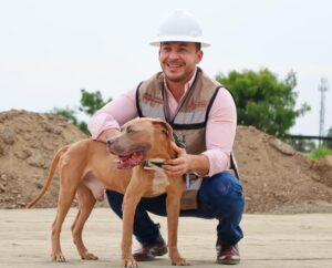 Supervisa Israel Santillán avances de obra del Centro de Bienestar Animal