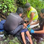 TREMENDO ACCIDENTE EN EL MPIO DE SAN BLAS DEJA 5 LESIONADOS