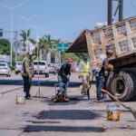 Gobierno de Bahía de Banderas mantiene trabajos de bacheo y reencarpetamiento