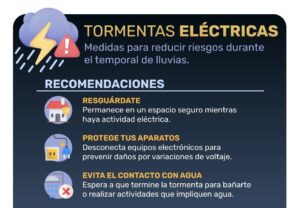Recomiendan tomar precauciones ante tormentas eléctricas en Puerto Vallarta
