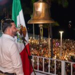 Presidente Munguía da el Grito de Independencia ante miles de vallartenses y turistas