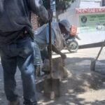Jesús Mejía continúa atendiendo excavaciones por trabajos de drenaje en Mezcales