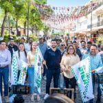 Entrega Luis Munguía obra en Parque Hidalgo