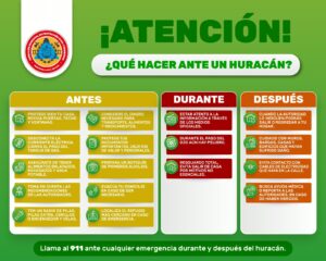 Gobierno Municipal emite recomendaciones preventivas ante el huracán Simon