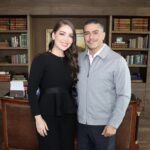 Jasmin Bugarín fortalece el diálogo con Omar García Harfuch en materia de seguridad