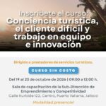 Invitan a prestadores turísticos a curso gratuito para mejorar la atención al cliente