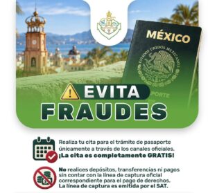 Evita fraudes al tramitar tu pasaporte