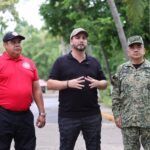 Sedena y Gobierno Municipal coordinan acciones ante el huracán Simon